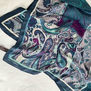 Adrienne Vittadini 100% silk scarf